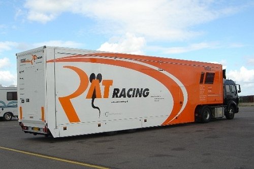 Racetrailer aangeboden
